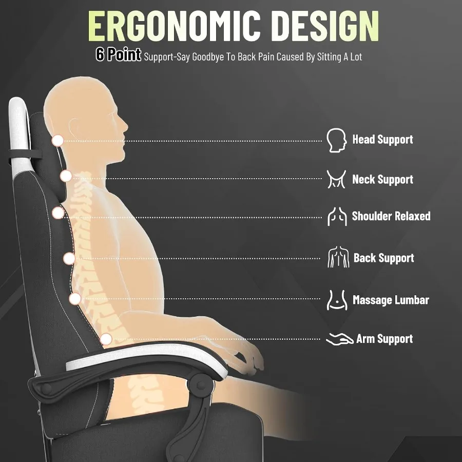Silla de oficina ergonómica pa - Office Chair Cushion reseña y precio