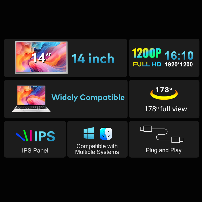 Monitor LCD portátil con panta - Monitor Stand reseña y precio