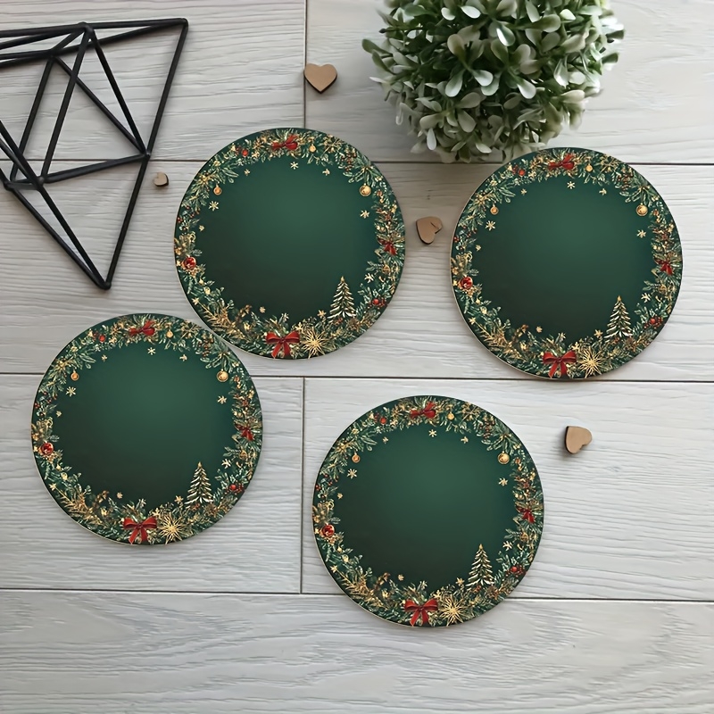 Juego de posavasos de madera d - Office Furniture Brands reseña y precio