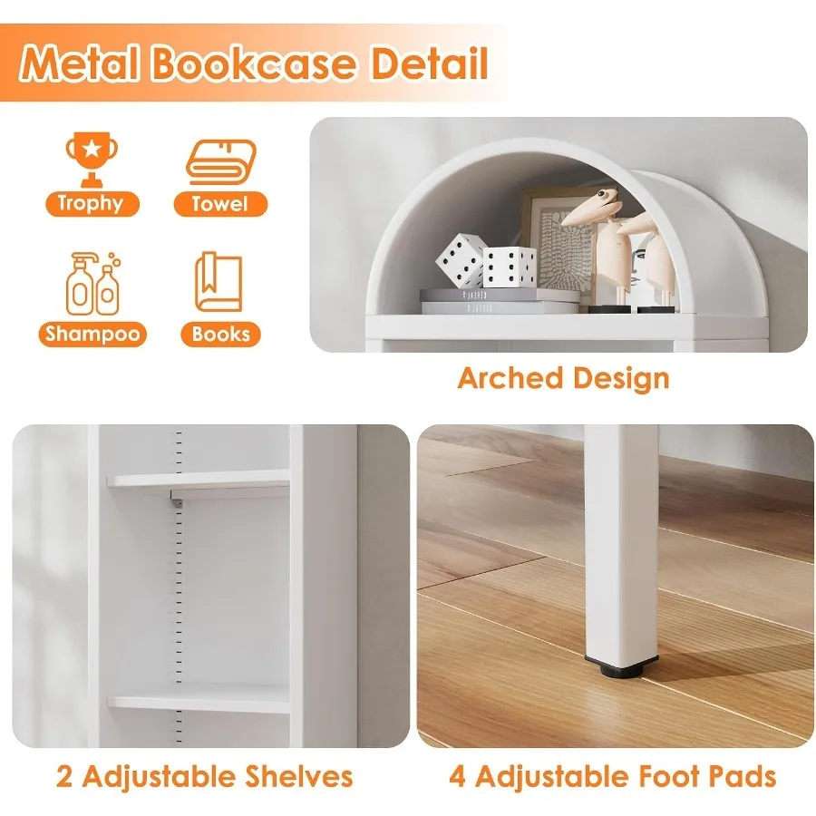 63 Estantería metálica con dis - Bookshelf reseña y precio